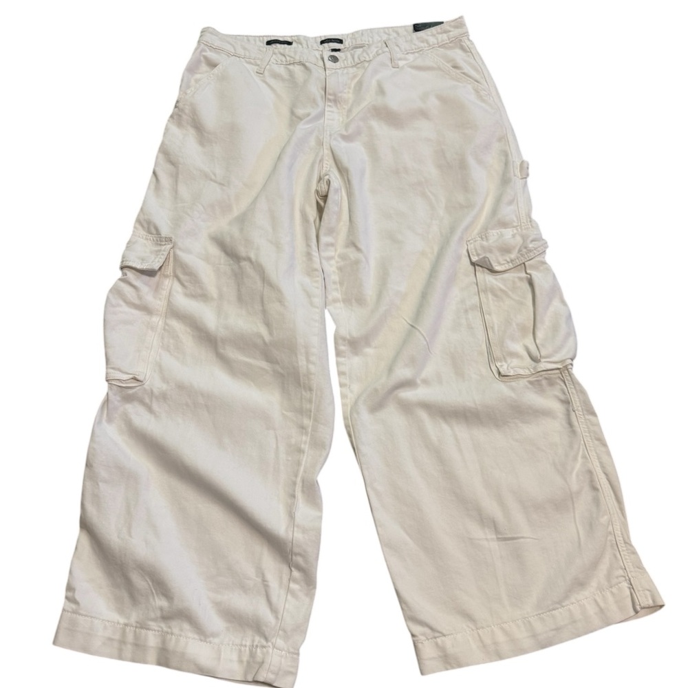 Wild Fable White CarpenterCargo Wide Leg Jeans